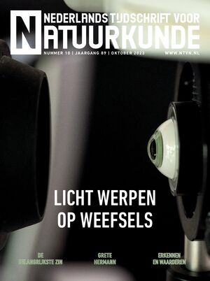   De belangrijkste zin   “Met de Stevinpremie wil ik gek en wild onderzoek gaan doen” Fysica en fysici bij Oppenheimer Kiss the ground Detectie Verificatie Toepassingen Qled-tv Jo Hermans  Grete Hermann De KlimaatHelpdesk Vergeet niet te nomineren! Jong en vol schrijftalent? Landelijke natuurkundepracticumdag Scholieren gaan met NNV naar CERN
