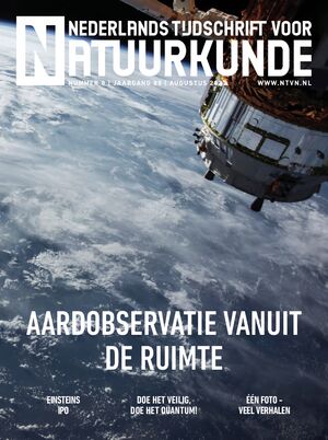   Einsteins IPO Piepkleine Delftse satelliet tart ijskoude ruimte Teleportatie van quantuminformatie binnen een netwerk Emissies meten vanuit de ruimte Vijf jaar TROPOMI Doe het veilig, doe het quantum! Eén foto - veel verhalen Sterke combinatie van schoonheid en inzicht Vragen over uv vanuit verschillende vakken Duurzaamheid in het natuurkundeonderwijs aan de Radboud Universiteit Joan van der Waals overleden: tachtig jaar lid van de NNV Nomineer iemand voor de Minervaprijs Symposium Climate, seas and oceans op 9 september Nieuwsbrief EPS-kantoor in Brussel Voor in de agenda: FYSICA 2023 op 26 mei