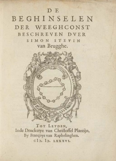 Simon Stevin weeghconst