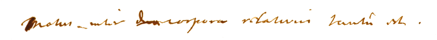 Wiskundetaal - handschrift Huygens